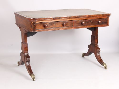 ROSEWOOD FREESTANDING WRITING TABLE - ADDITIONAL PHOTO 7
