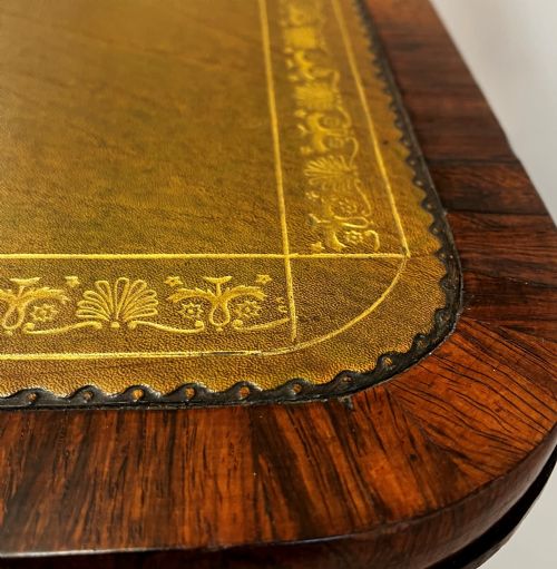 ROSEWOOD FREESTANDING WRITING TABLE - ADDITIONAL PHOTO 8