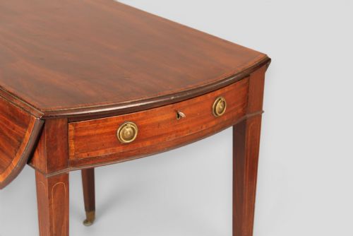 GEORGE III PERIOD MAHOGANY PEMBROKE TABLE - ADDITIONAL PHOTO 2