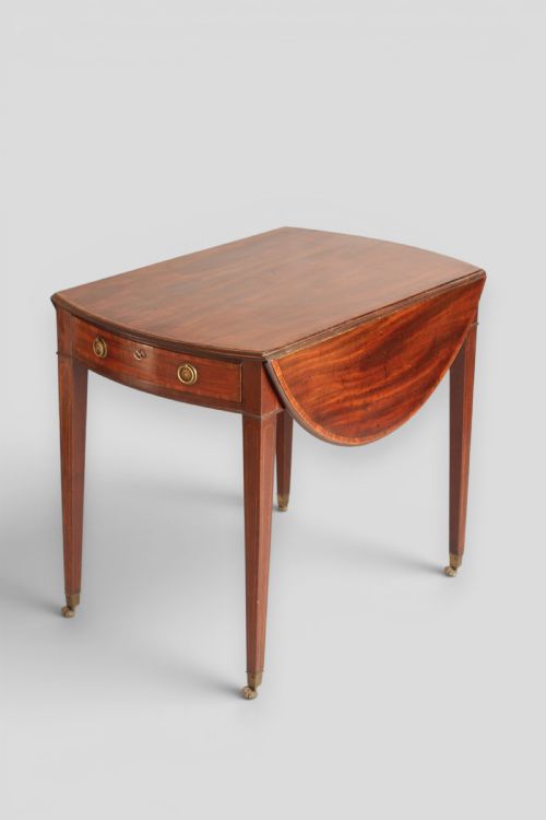 GEORGE III PERIOD MAHOGANY PEMBROKE TABLE - ADDITIONAL PHOTO 4