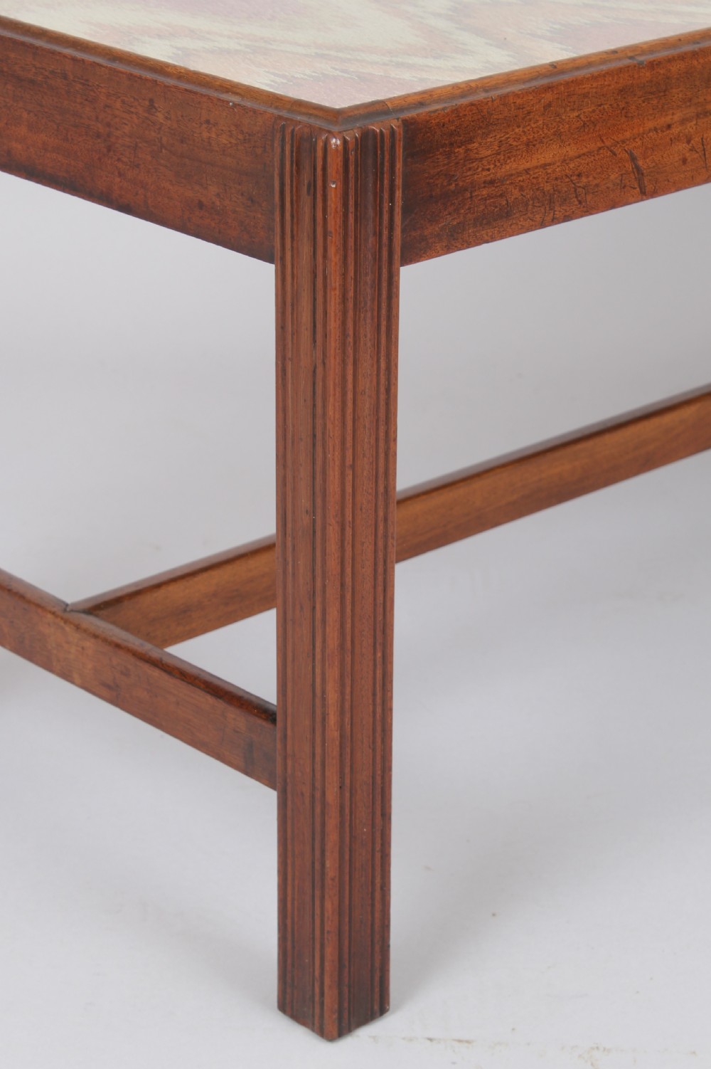 Mahogany long stool  View II