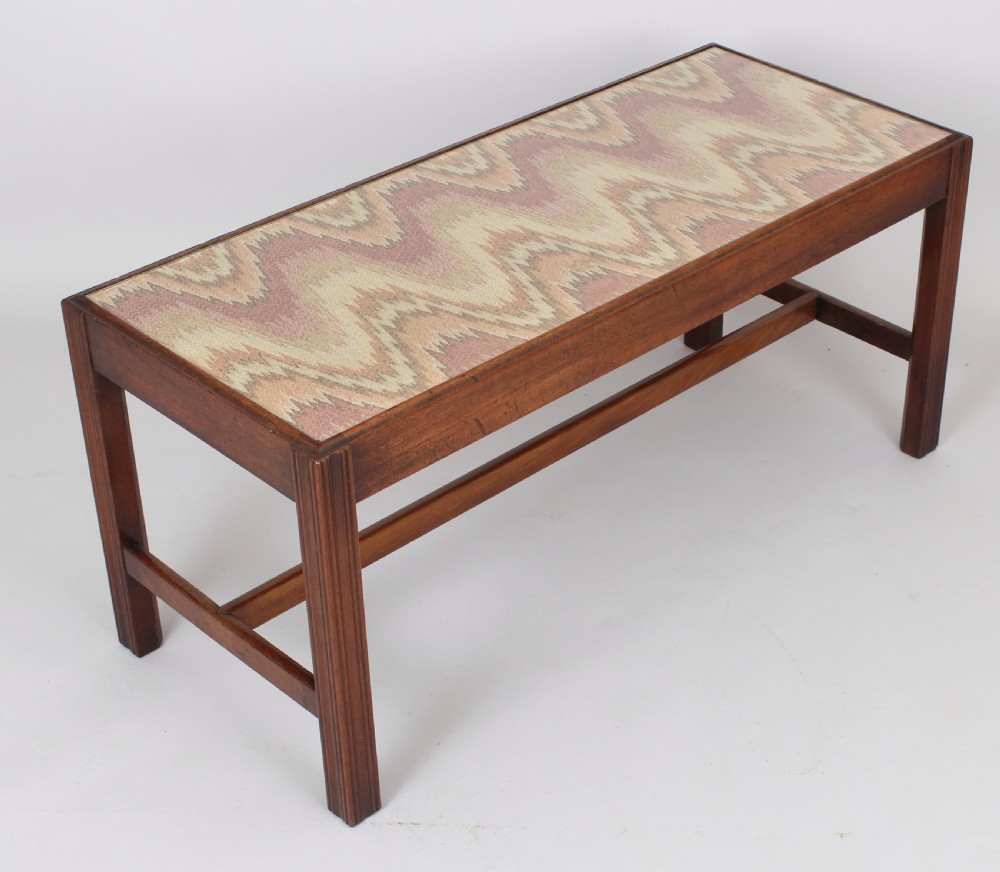 Mahogany long stool  View V