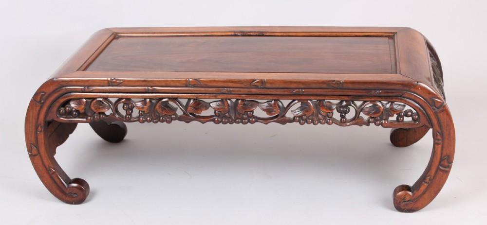 Nineteenth century Chinese low tea/opium-table View III