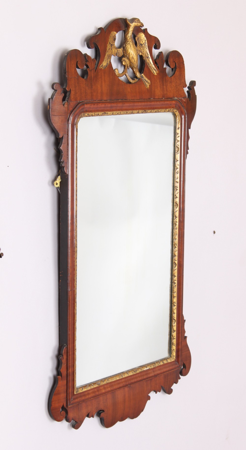 A mahogany `bird` mirror in the rococo taste View II