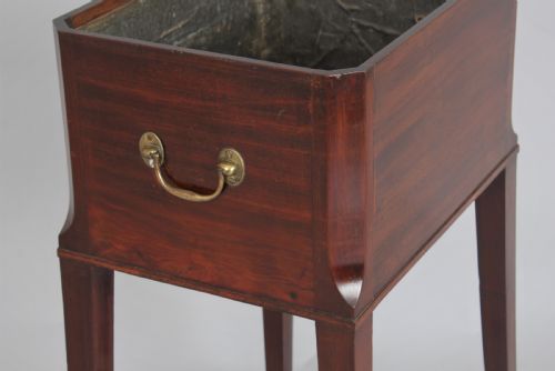 fig 1. George III period mahogany jardiniere