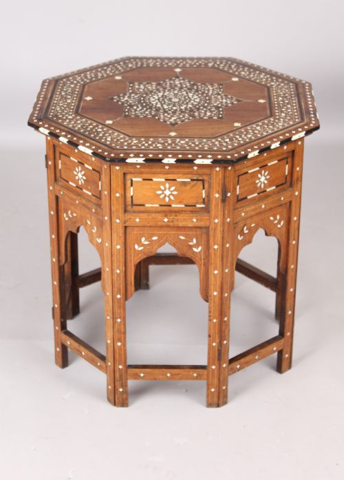 A 19TH CENTURY HOSHIARPUR TABLE