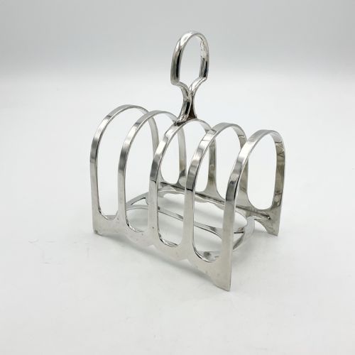 Antique 1917 Sterling Silver Toast Rack