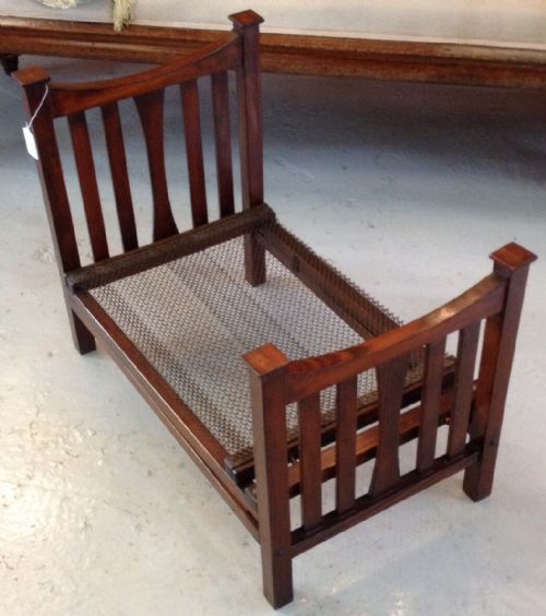 Antique Miniature Bedstead Circa 1900