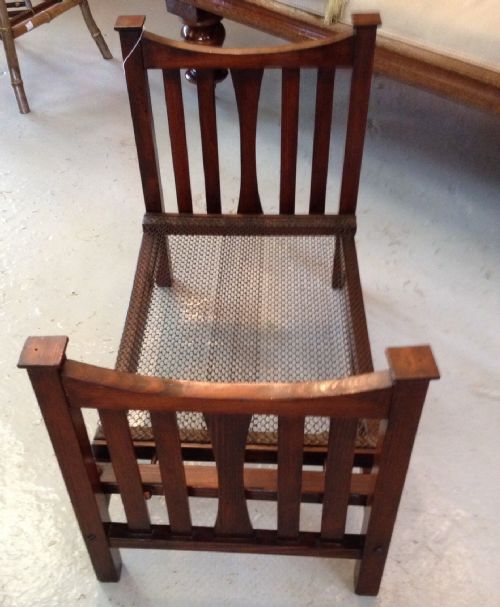 fig 1. Antique miniature bedstead circa 1900