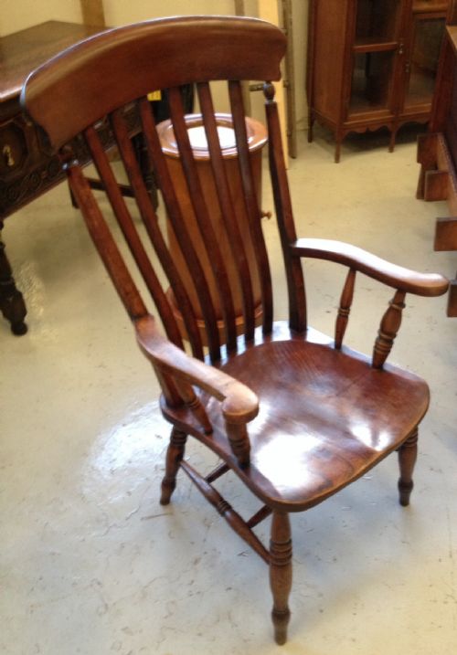 Victorian Yorkshire Slat Back Kitchen Chair