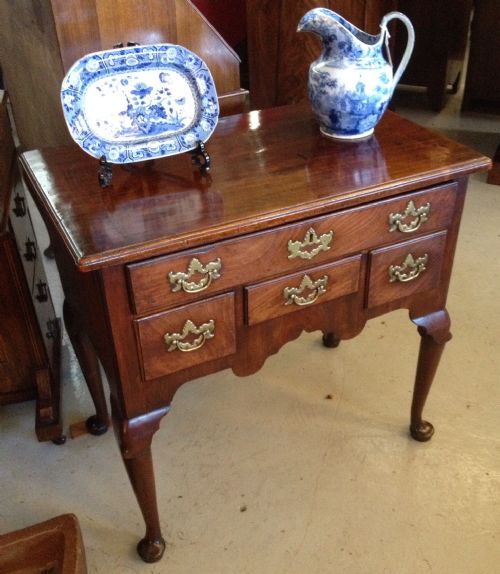 Georgian Red Walnut Lowboy Circa 1720