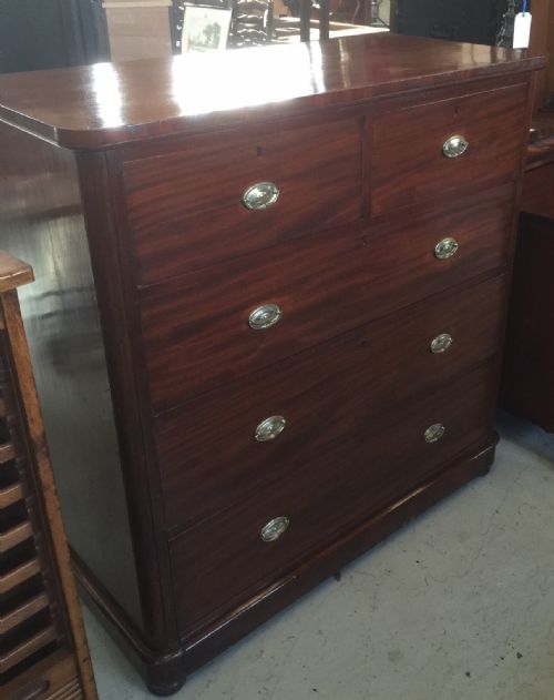 Maple and Co Victorian Mahogany Chest of Drawers