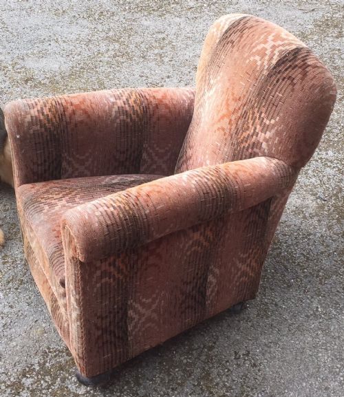 fig 1. 1920's chillds armchair 