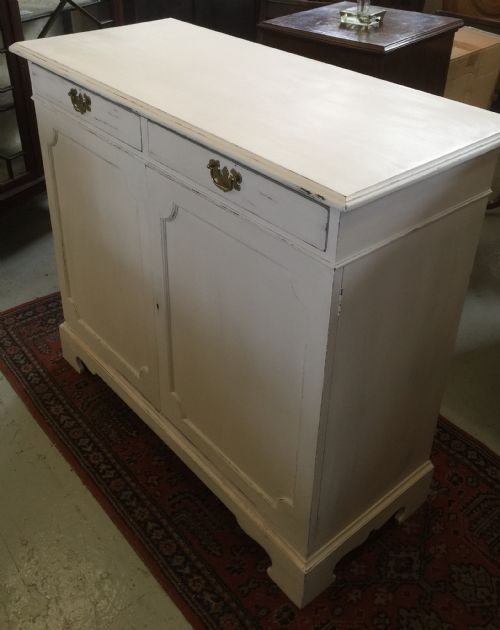 fig 1. Victorian painted country house cupboard