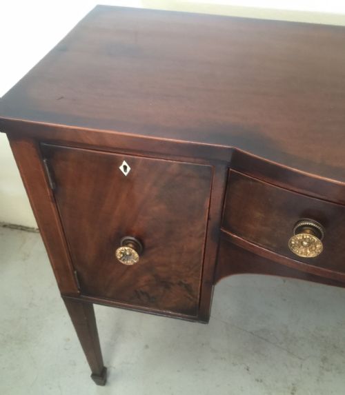 fig 1. Small Georgian mahogany sideboard circa 1800