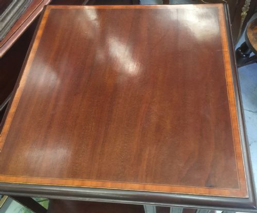 fig 1. Edwardian inlaid mahogany revolving bookcase