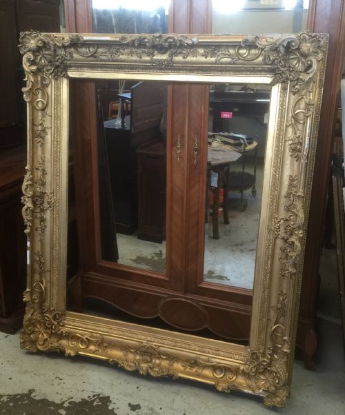Museum Quality Nineteenth Century Large Gilt Picture Frame for Restoration