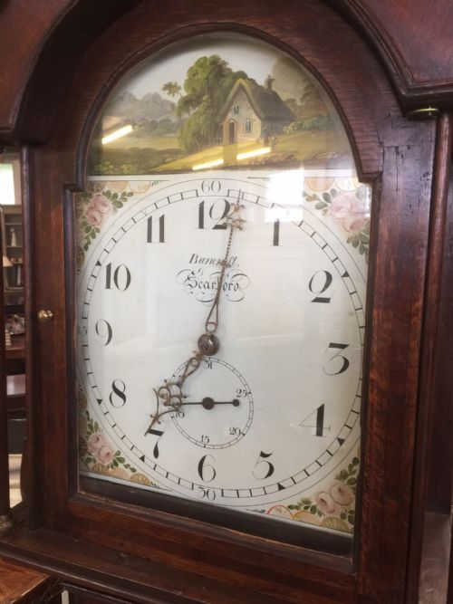 fig 1. Georgian longcase clock Bancroft Scarborough