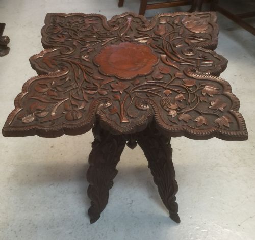 Anglo Indian Edwardian Occasional Table