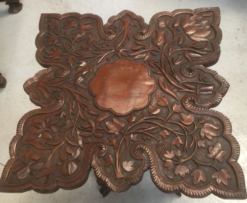 fig 1. Anglo Indian Edwardian occasional table
