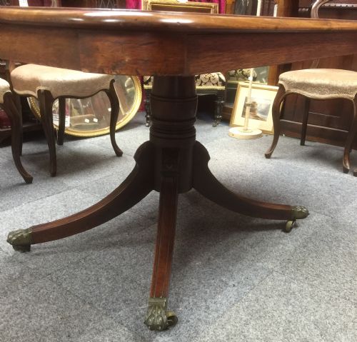 fig 1. Regency mahogany breakfast table 