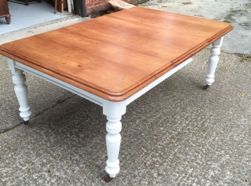 Victorian Extending Pine Kitchen Table