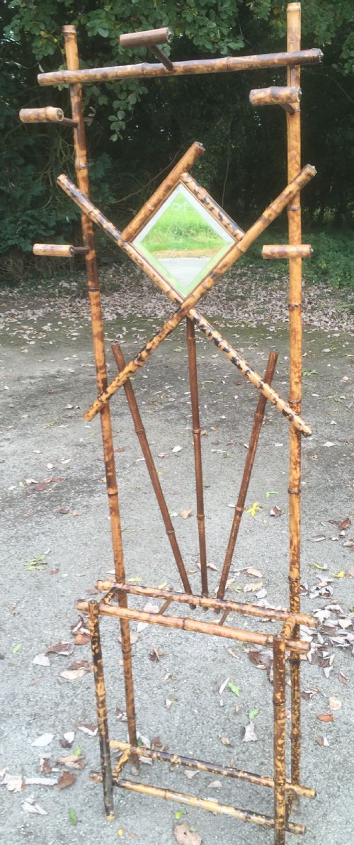 Victorian Bamboo Hat and Stick Stand