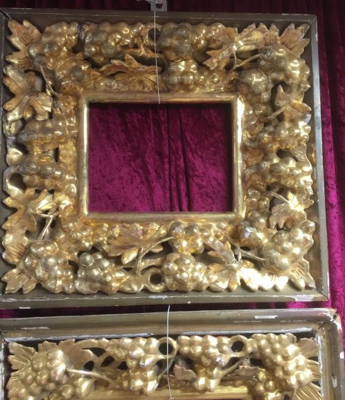 fig 1. Nineteenth century Russian gilded frames