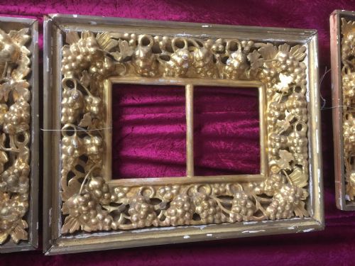 fig 2. Nineteenth century Russian gilded frames