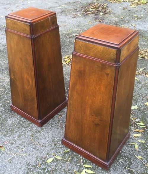 fig 1. Pair of Art Deco pedestals