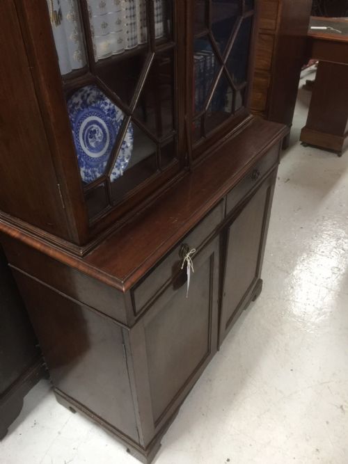 fig 1. Edwardian mahogany bookcase