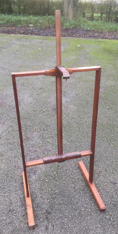 Edwardian Adjustable Artists Easel Original Condition