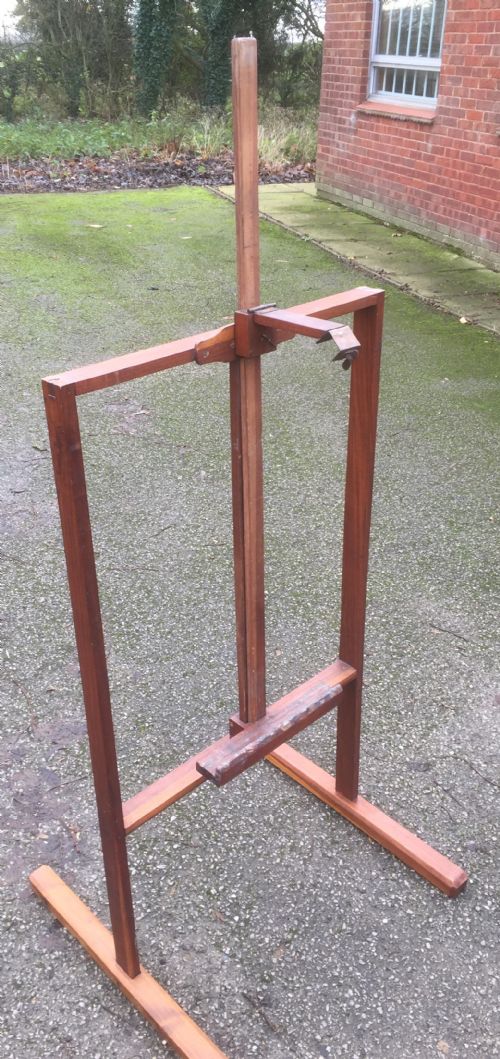 fig 1. Edwardian adjustable artists easel original condition