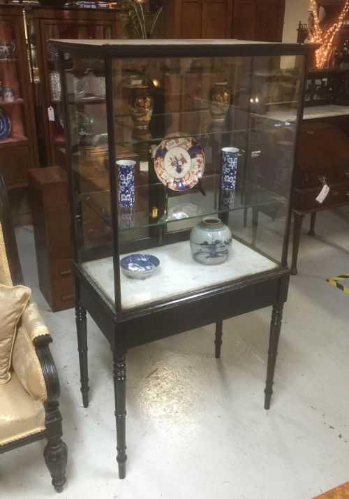 Victorian Museum/shop Cabinet on a Stand