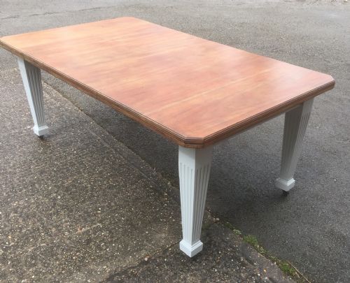 Antique Victorian Six/eight Seater Wind Out Table