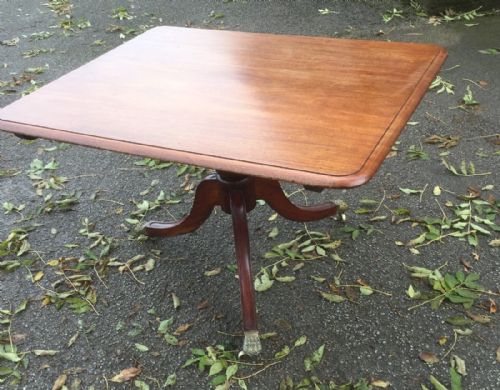 Regency Mahogany Tripod Breakfast Table Circa 1830