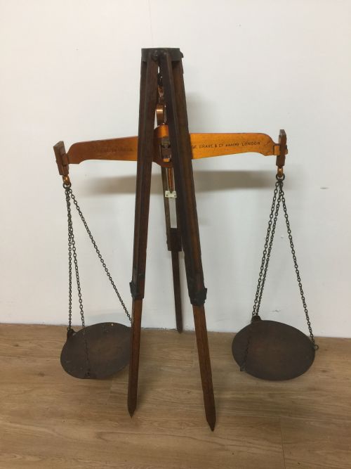 Nineteenth Century London Market Scales