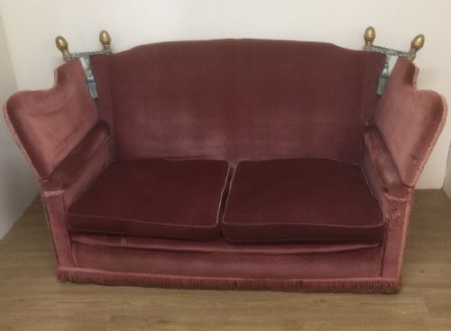 Victorian Country House Knole Sofa for Reupholstery