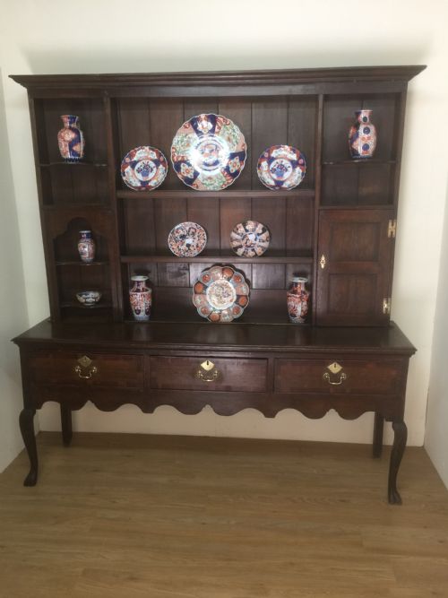 Eighteenth Century Oak Dresser  Wonderful Patina