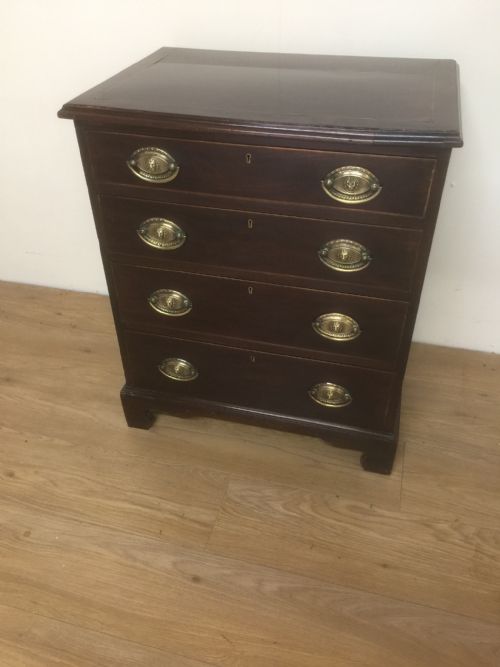 Small Nineteenth Century Mahogany Chest of Drawers