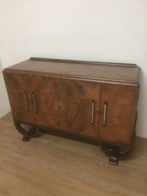 Art Deco Walnut Sideboard