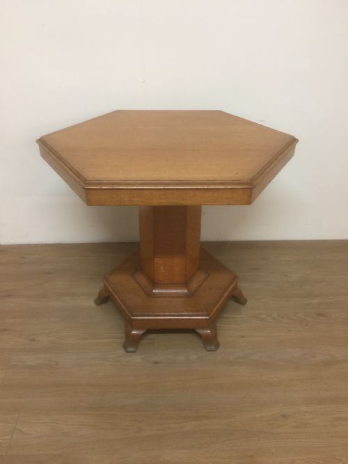 Nineteenth Century Golden Oak Centre Table