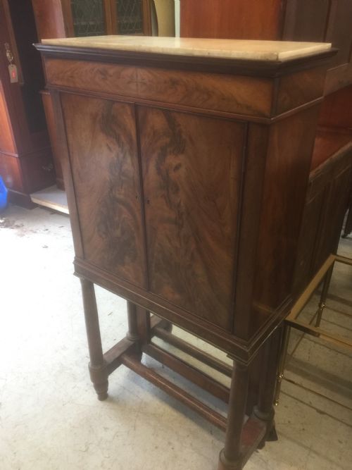 Nineteenth Century French Empire Mahogany Cabinet