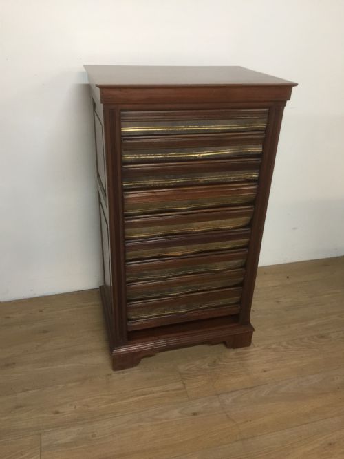 Nineteenth Century Museum Folio Cabinet