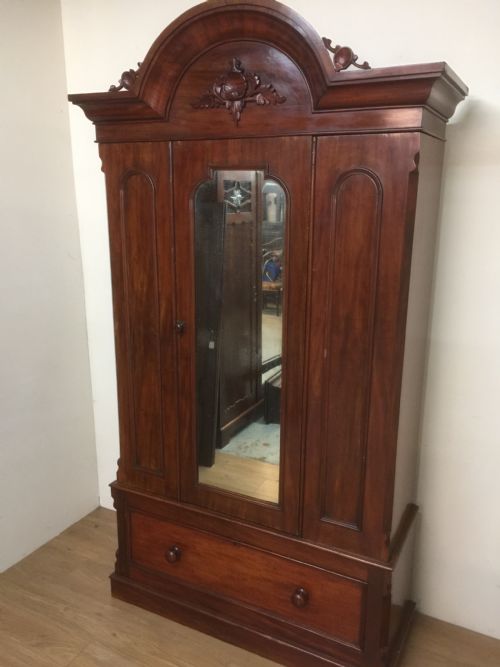 Nineteenth Century Mahogany Wardrobe