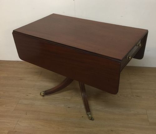 Georgian Mahogany Pembroke Dining Table Circa 1810