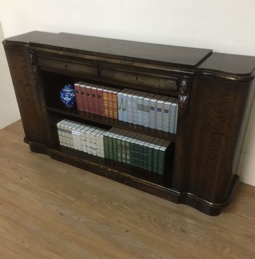 Art Deco Open Bookshelves