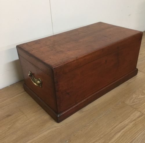 Small Nineteenth Century Fitted Mahogany Box