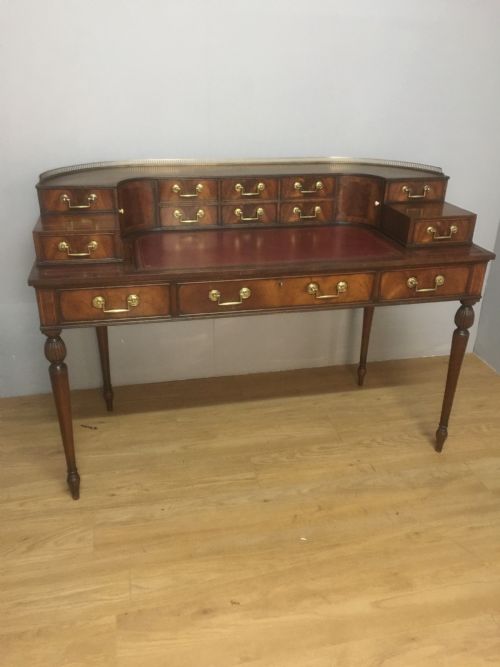 Nineteenth Century Mahogany Carlton House Desk