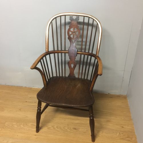 Nineteenth Century  Ash and Elm Windsor Chair